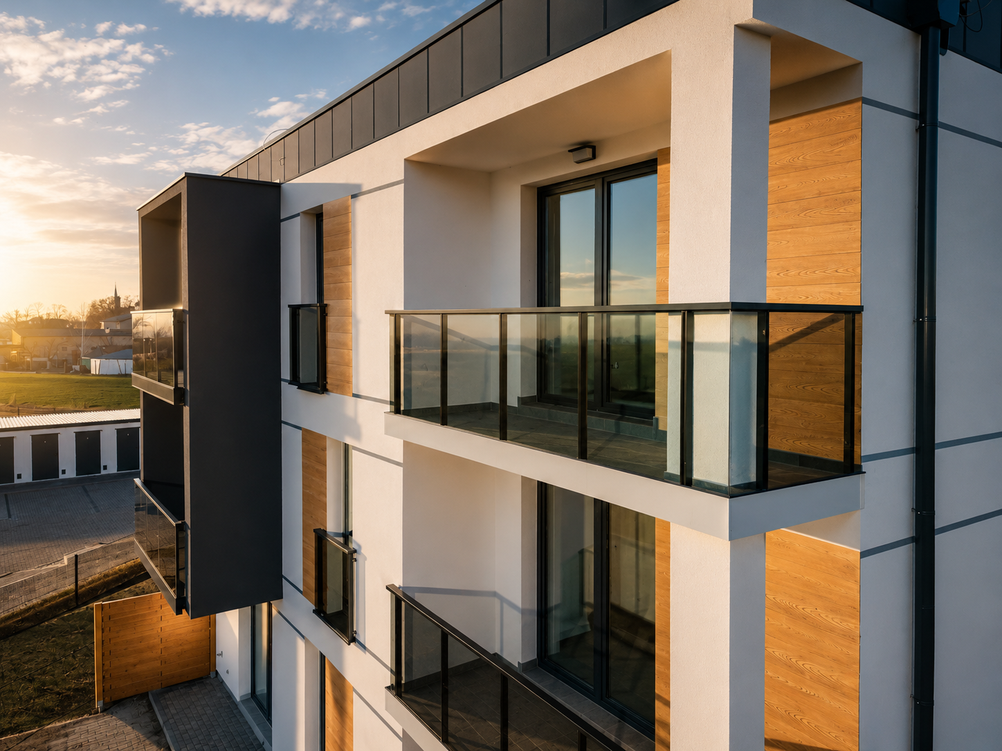 Balustrady aluminiowo-szklane OLIGOTECH